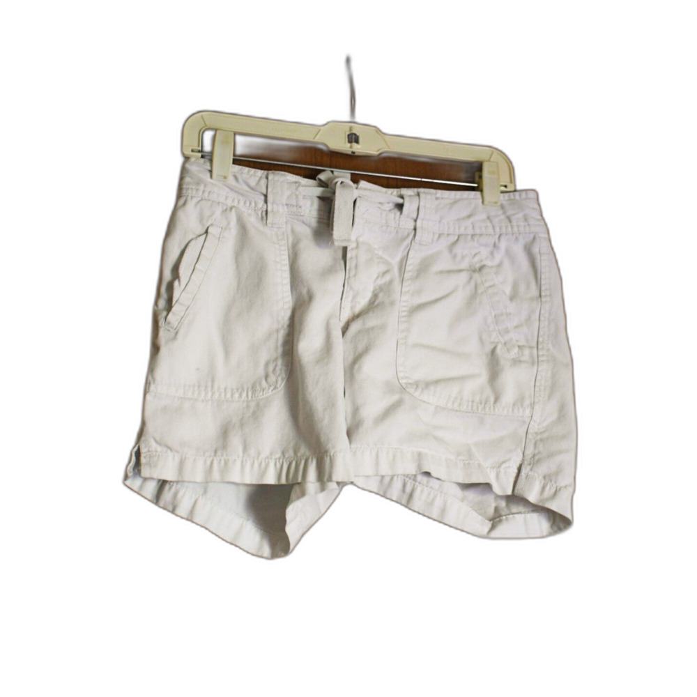 Austin Trading Co White Beach  Denim Jean Shorts Size 4